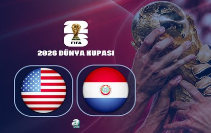 ABD-Paraguay maçı ne zaman? Saat kaçta ve hangi kanalda? | Dünya Kupası CANLI